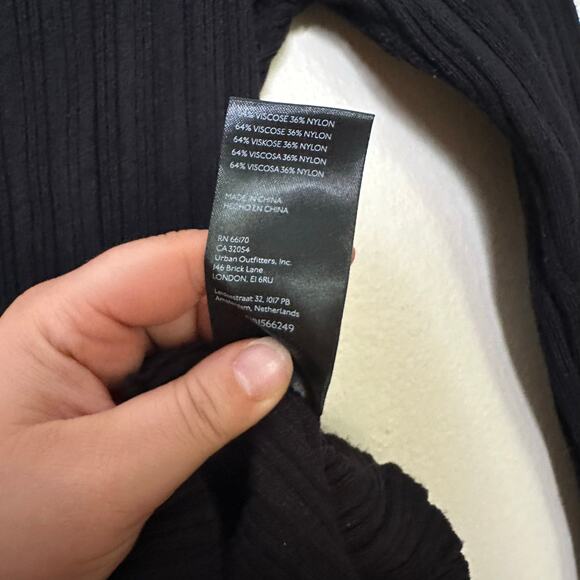 Anthropologie Black Crew Neck Sweater - Picture 9 of 10